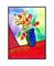 Art: Blue Vase by Artist Christine Wasankari