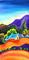 Art: This Side of Angel Fire ~ High Road Series by Artist Christine Wasankari