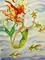 Art: Swimming with the Fish-sold by Artist Delilah Smith