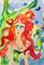 Art: Mermaid and Seahorse by Artist Delilah Smith