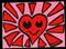 Art: Happy Heart (sold) by Artist PJ Gorman