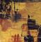 Art: Mini Abstract Oil #21 by Artist Kathy Morton Stanion
