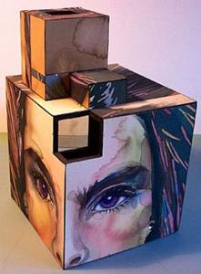 Detail Image for art Brook Face Cube