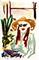 Art: MILDRED AND HER SANSEVIERIA WERE UNSEPARABLE by Artist Gabriele Maurus
