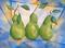 Art: Fresh Modern Pears by Artist Melanie Pruitt