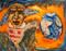 Art: Bozo Plays Ball by Artist Elisa Vegliante