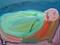 Art: Bathtub Drowning by Artist Elisa Vegliante