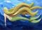 Art: Mermaid Swimming 4 by Artist Hiroko Reaney
