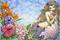 Art: I Love Flowers by Artist Hiroko Reaney