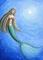 Art: Moonlight Mermaid by Artist Hiroko Reaney