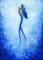 Art: Blue Mermaid Rising by Artist Hiroko Reaney
