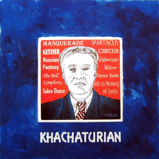 Art: Khachaturian by Artist Paul Helm