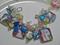 Art: Bunny Garden Altered Art Charm Bracelet by Artist Lisa  Wiktorek