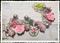 Art: Rose Garden Alterd art charm bracelet ooak by Artist Lisa  Wiktorek