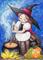 Art: Making Pumpkin Stew by Artist Hiroko Reaney
