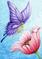 Art: Butterfly Fairy and Poppy by Artist Hiroko Reaney