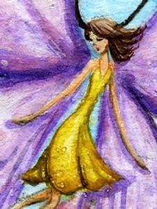 Detail Image for art Plumeria Butterfly Fairy