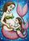 Art: Mama Mermaid by Artist Hiroko Reaney
