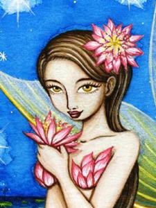Detail Image for art Starlight Lily Mermaid Valentine