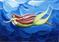 Art: Mermaid Swimming 3 by Artist Hiroko Reaney