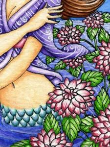 Detail Image for art Darling Dahlia Mermaid
