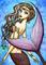 Art: Princess Kai Mermaid by Artist Hiroko Reaney