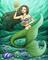 Art: The Sea Shell Collector Mermaid by Artist Hiroko Reaney