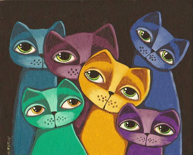 Art: Kitten Color by Artist Cindy Bontempo (GOSHRIN)