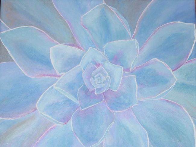 Art: Echiveria by Artist Donna Gill 