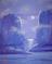 Art: Sapphire Cliffs 'Sold' by Artist Stacey R. Zimmerman