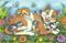 Art: SUCH A PURRRFECT FAMILY by Artist Susan Brack
