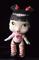 Art: Gothic Gisha altered art emo doll (Nasty toys for Naughty Children) by Artist Noelle Hunt