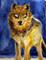 Art: Winter Wolf by Artist Laurie Justus Pace