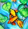 Art: Japanese Goldfish by Artist Chris Jeanguenat