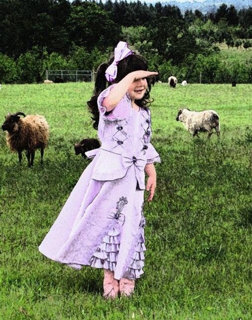 Art: Sheep? by Artist Carissa M Martos