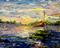 Art: Bay of Blue by Artist Delilah Smith