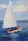 Art: Sailboat by Artist Delilah Smith