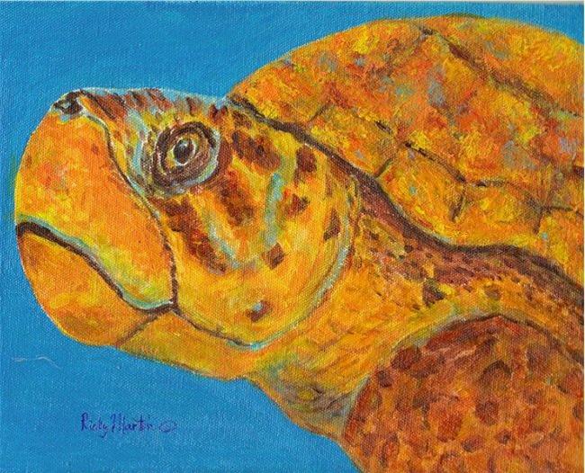 Art: Sea Turtle by Artist Ulrike 'Ricky' Martin