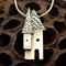 Art: House Necklace by Artist Andree Chenier
