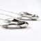 Art: Silver Rabbit Necklace by Artist Andree Chenier