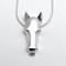 Art: Horse Head Necklace by Artist Andree Chenier