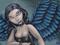 Art: ANGEL BLUES by Artist Martin Catterton