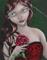 Art: ROSE RED by Artist Martin Catterton