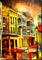 Art: Dusk on Iberville Street - SOLD by Artist Diane Millsap