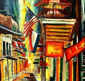 Detail Image for art Bourbon Street Glitz SOLD Detail Image for art Bourbon Street Glitz SOLD