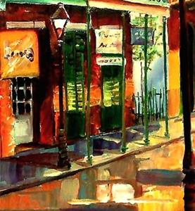 Detail Image for art Morning in the French Quarter - SOLD Detail Image for art Morning in the French Quarter - SOLD