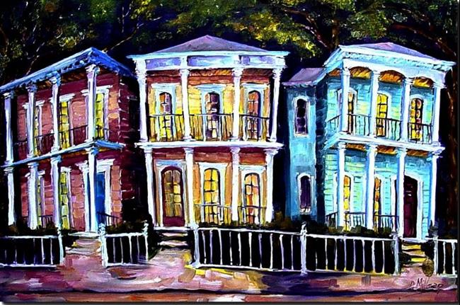 Art: New Orleans - Uptown - SOLD by Artist Diane Millsap