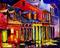Art: Late Night New Orleans SOLD by Artist Diane Millsap