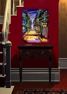 Detail Image for art French Quarter Twilight - SOLD