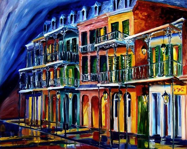 French Quarter Glow - SOLD - by Diane Millsap from New Orleans